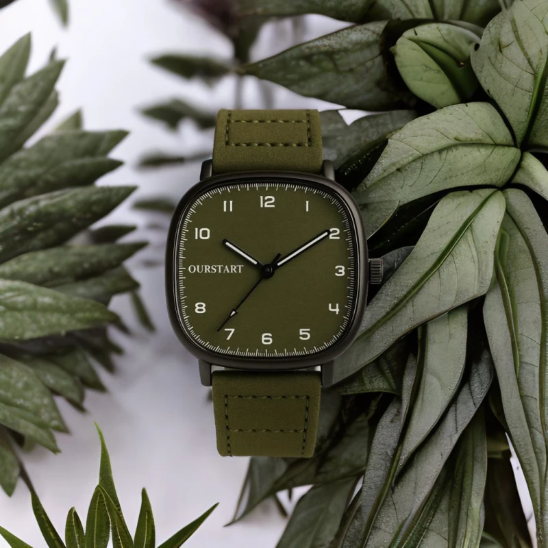 OURSTART Olive-Green